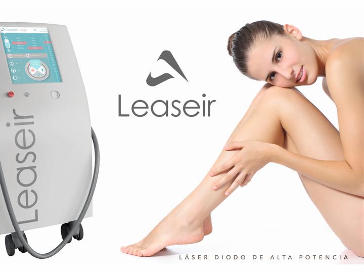 Equipo Leaseir — láser de diodo de alta potencia para depilación profesional